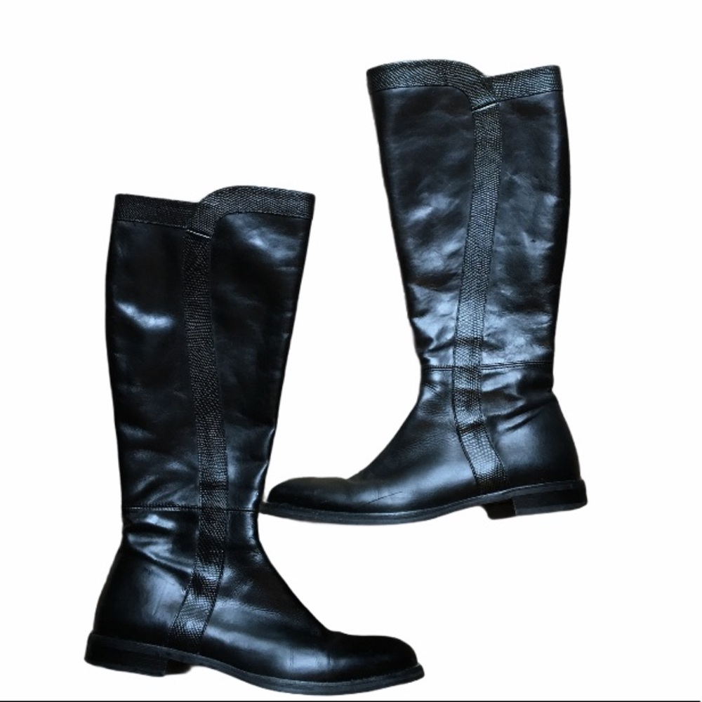 AGL TALL LEATHER BOOTS